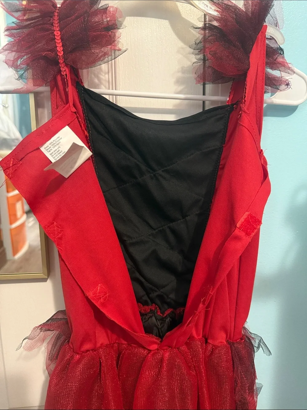 Red and Black Halloween Dress